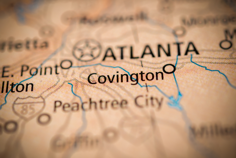 Map of Atlanta, Georgia ©TudoranAndrei