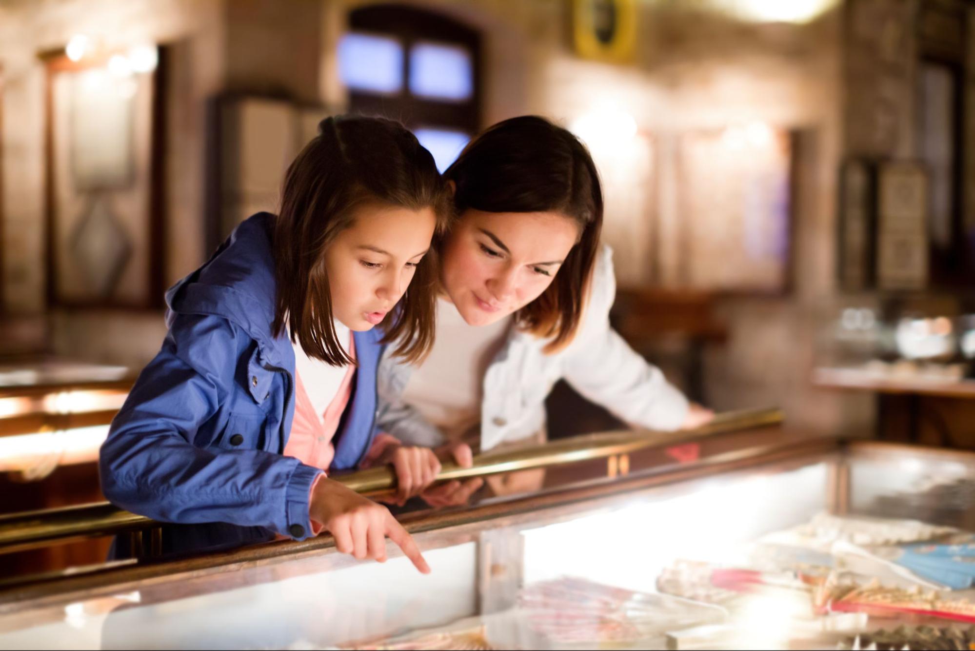 Mother and Daughter at a Museum
©BearFotos